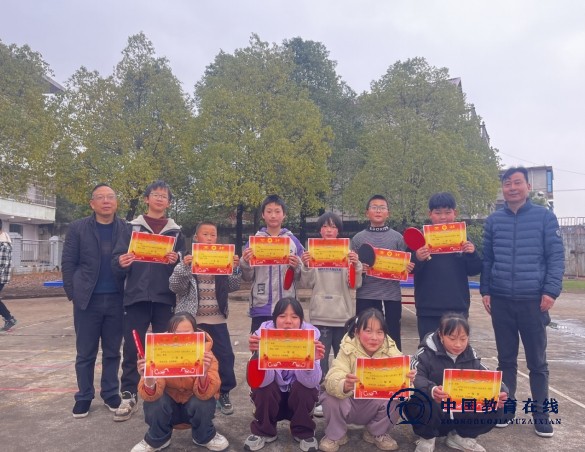 牛马司二完小首届乒乓球赛活力开展